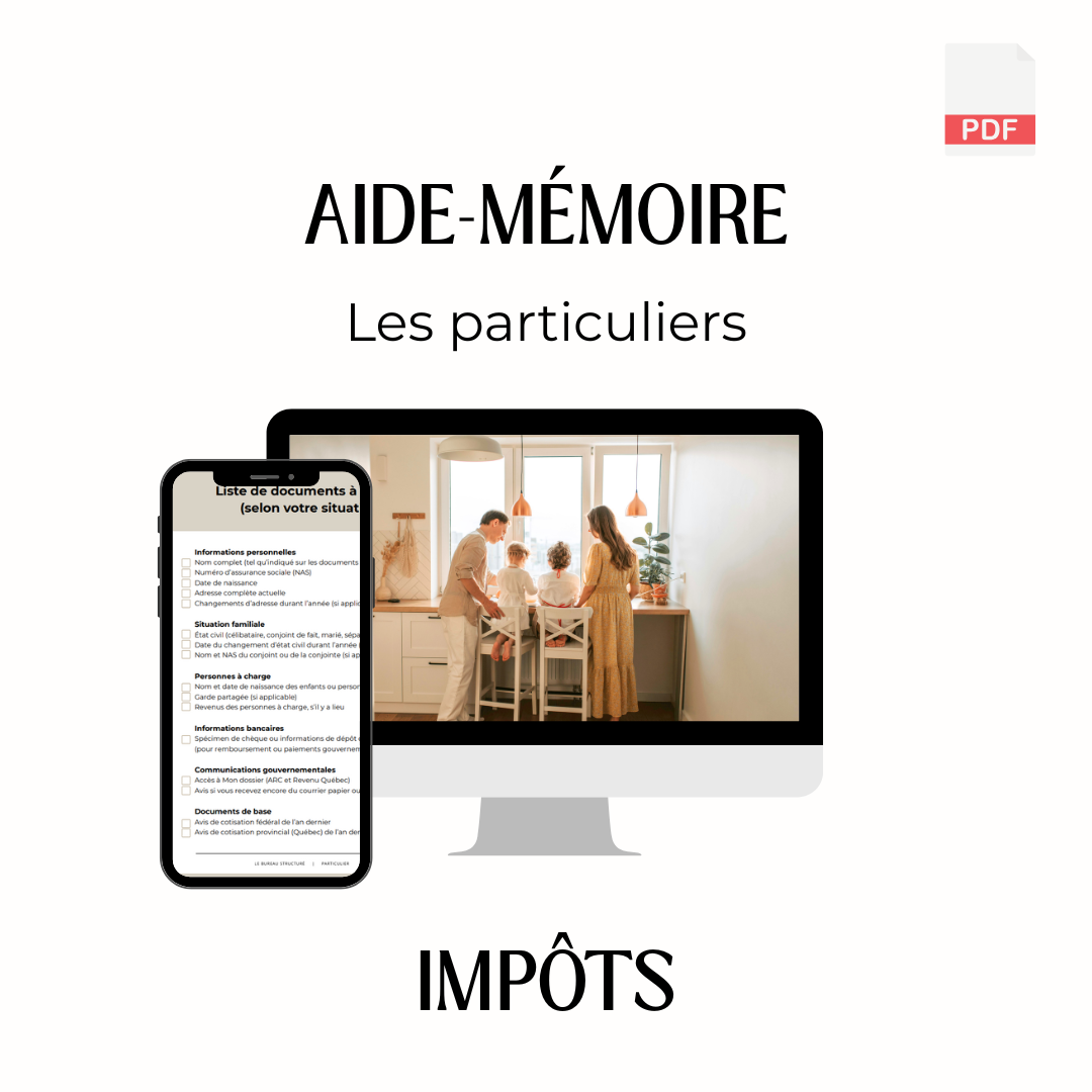 Aides mémoires
